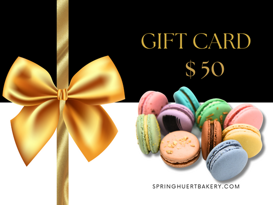 GIFT CARD Springhurst Bakery  $50