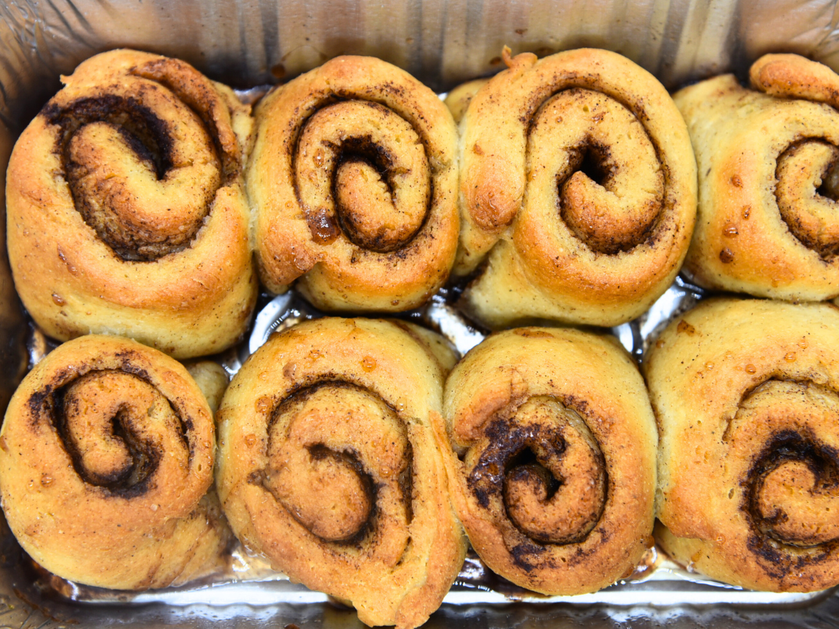 Cinnamon rolls MINI - Gluten-free friendly, VEGAN