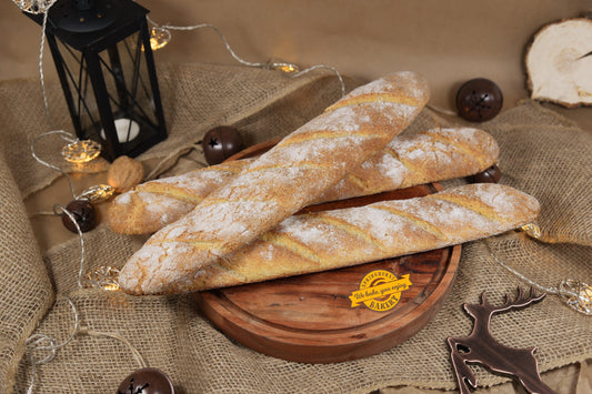French Baguettes DeLuxe - gluten-free friendly, VEGAN 2 pieces
