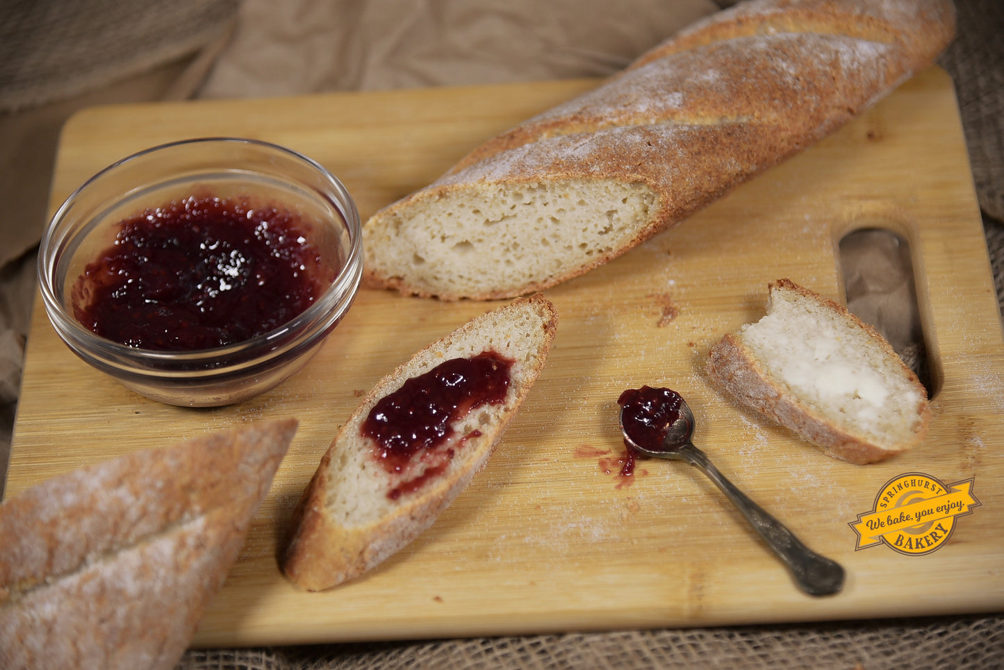 French Baguettes DeLuxe - gluten-free friendly, VEGAN 2 pieces
