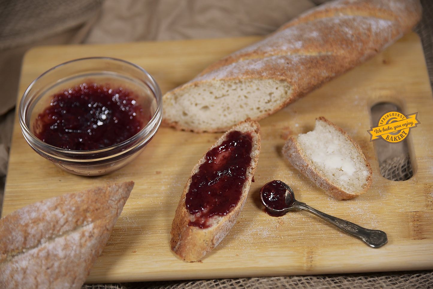 French Baguettes DeLuxe - gluten-free friendly, VEGAN 2 pieces