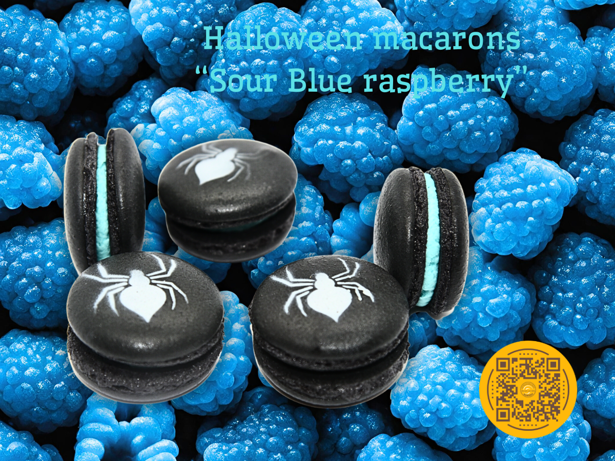 VEGAN Halloween Tower Macaron  Halloween -  SKULL