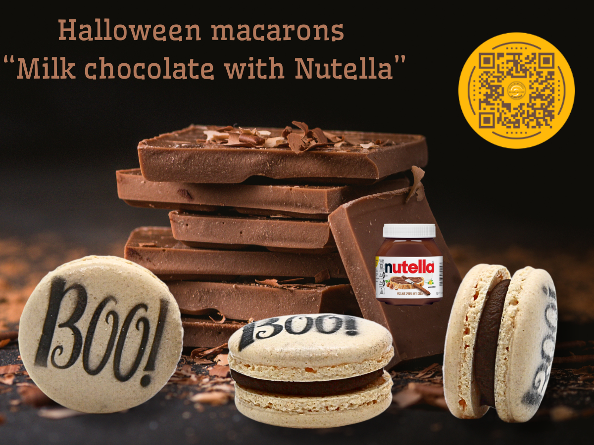 VEGAN Halloween Tower Macaron  Halloween -  SKULL