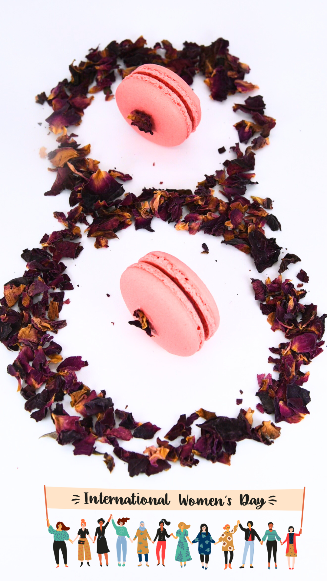 .BOX ROSE Macarons BOX 6 / 12 / 24 / 35 pcs.