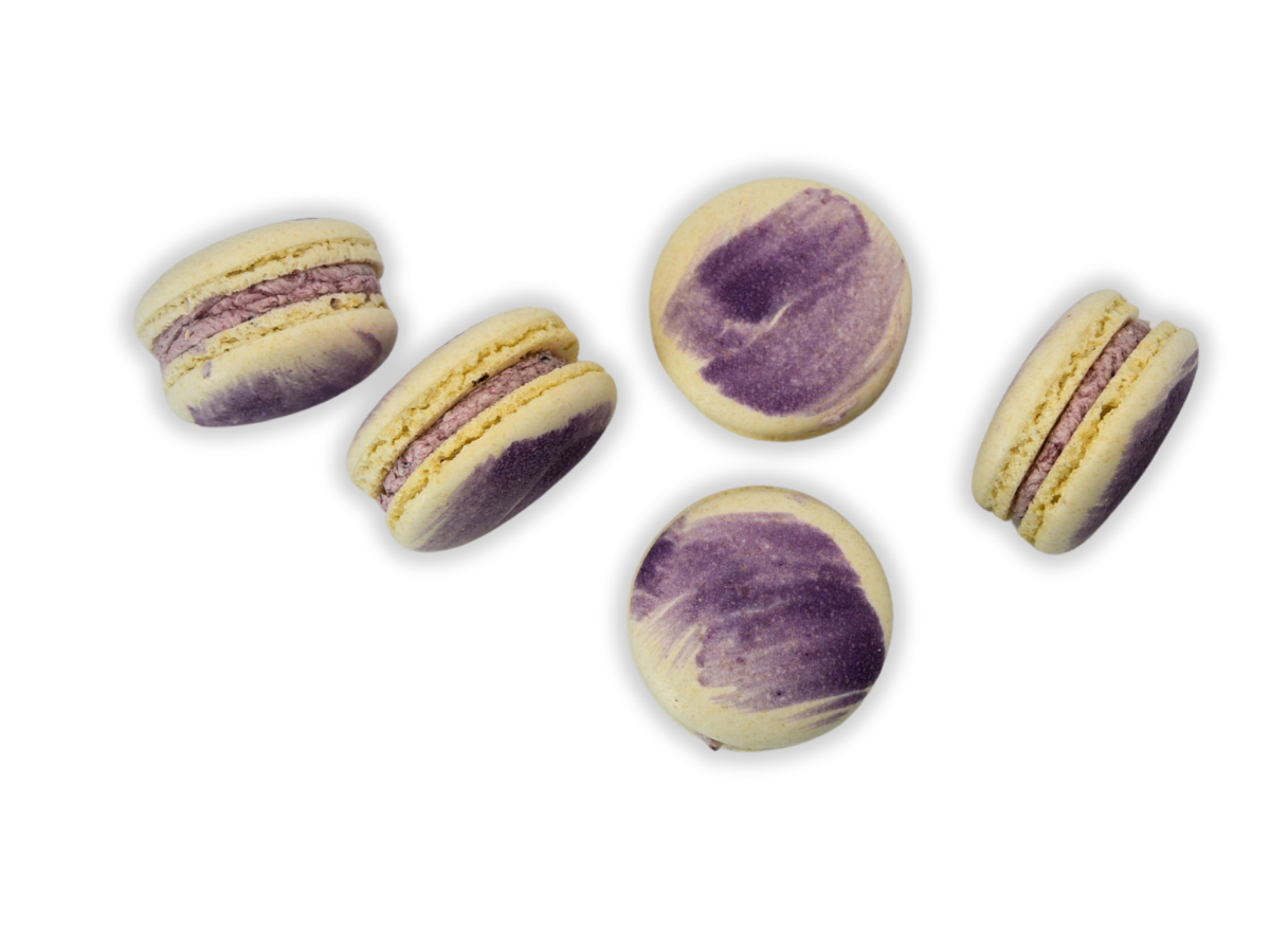 Vegan Macaron Blueberry