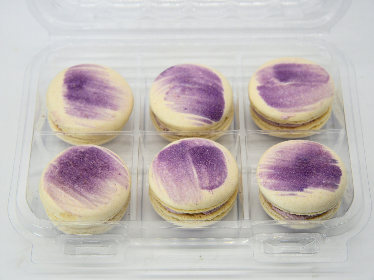 Vegan Macaron Blueberry