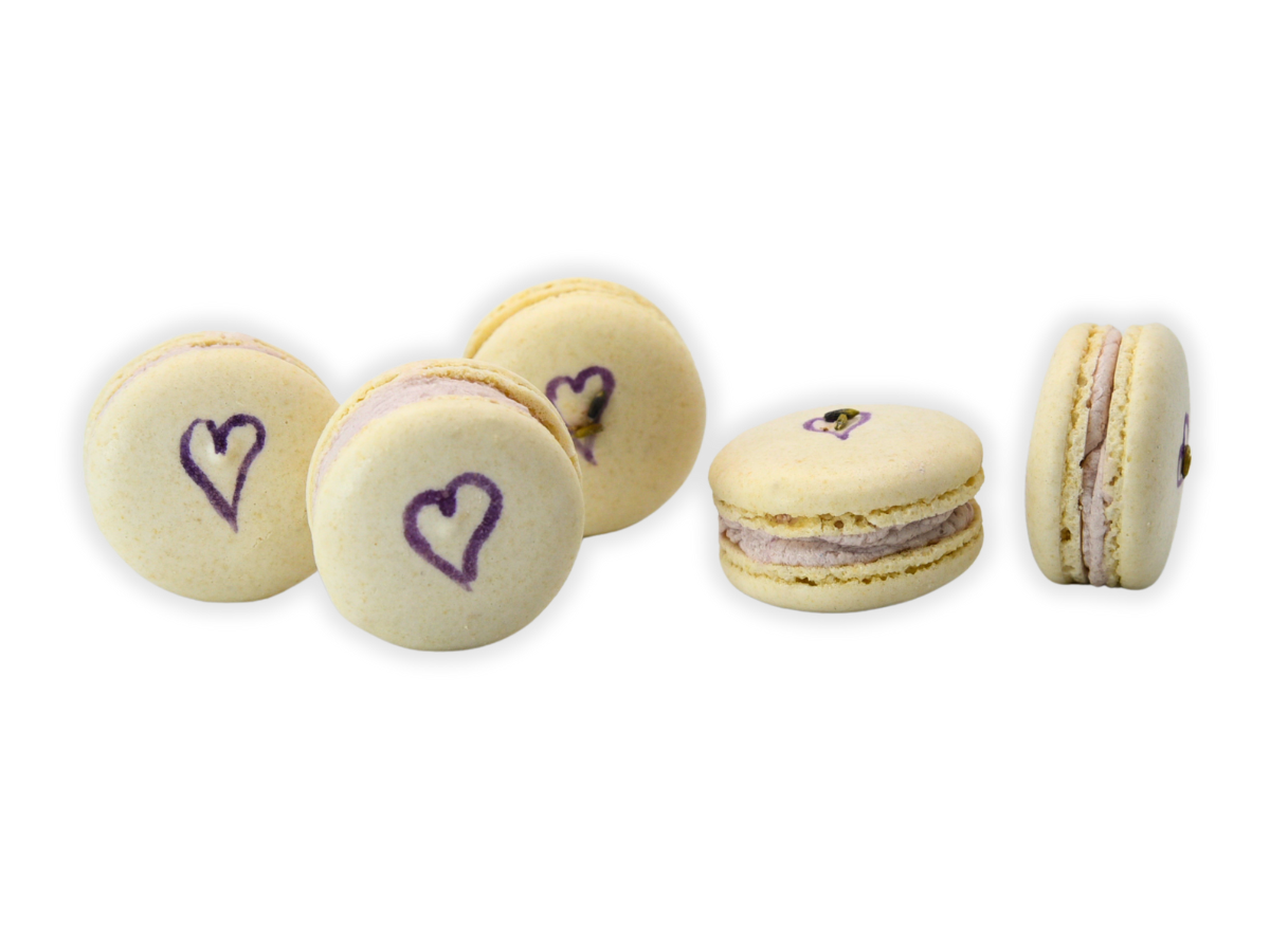 Vegan Lavender Macaron