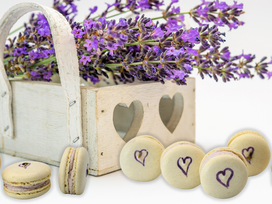 Vegan  Lavender Macaron