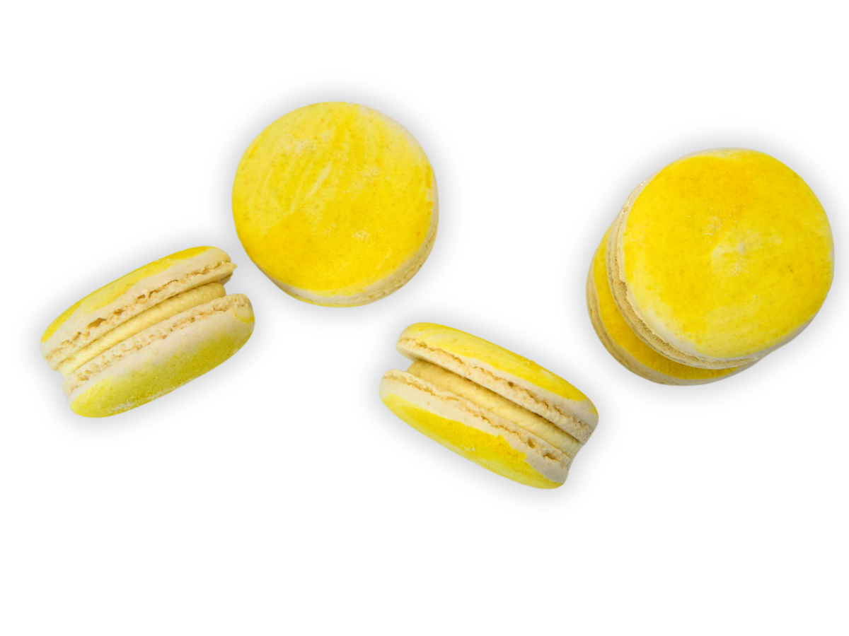 Vegan Lemon Macaron