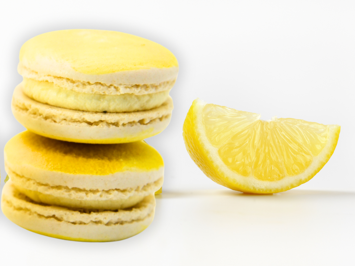 Vegan Lemon Macaron