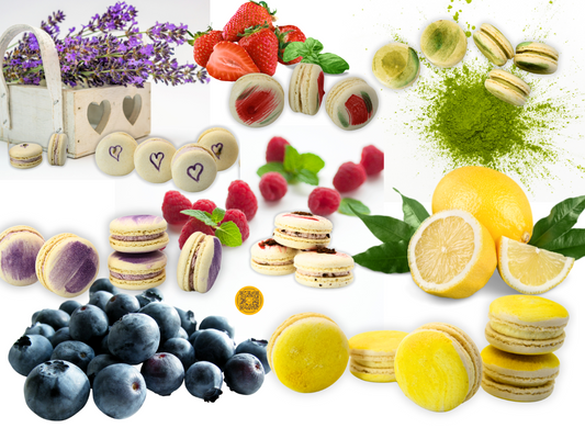 .BOX Vegan Surprise me! Macarons BOX 6 / 12 / 24 / 35 pcs.