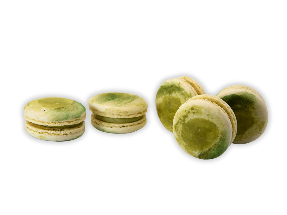 Vegan Matcha Macaron