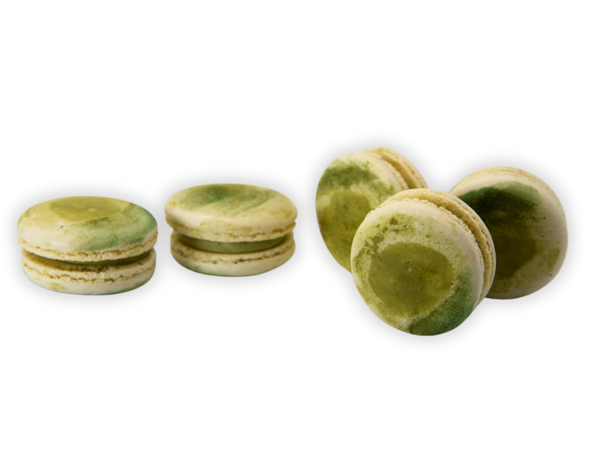 Vegan Matcha Macaron