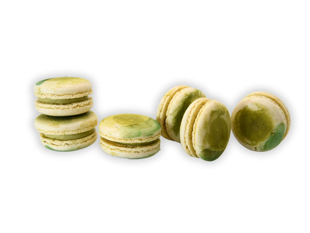 Vegan Matcha Macaron