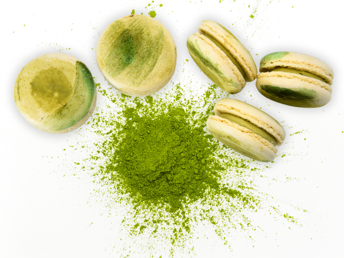 Vegan Matcha Macaron