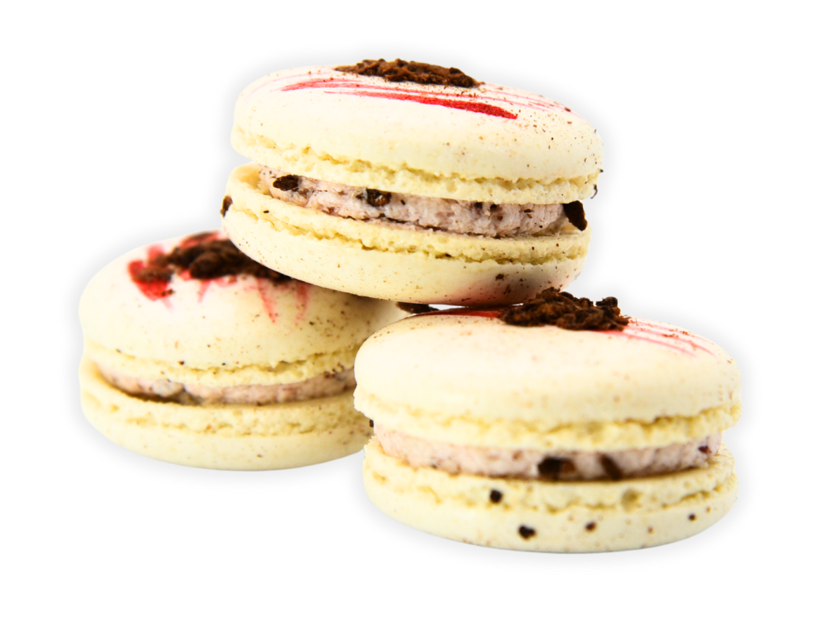 Vegan Raspberry Macaron