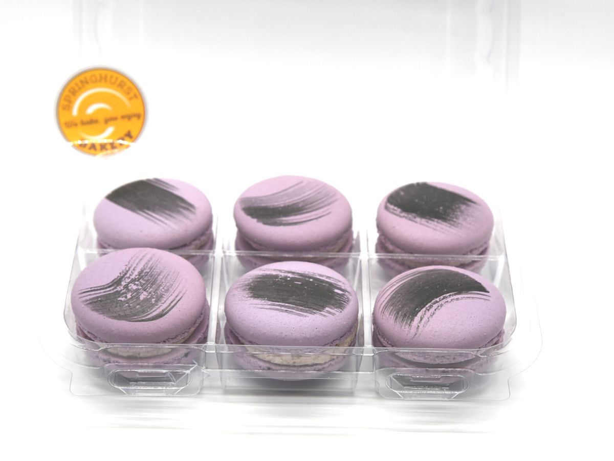 Blackberry_macaron 6 psc