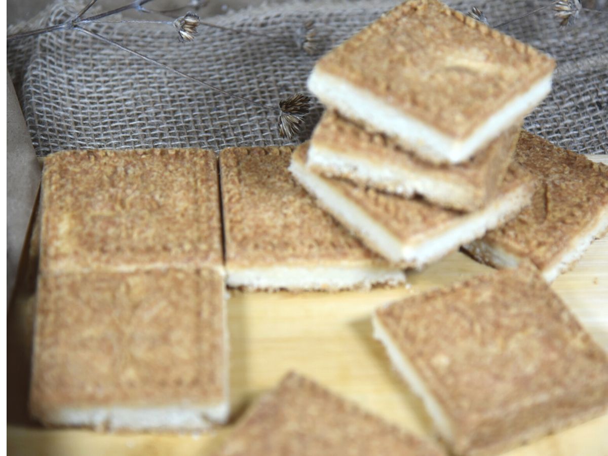 European cookies - Traditional Shortbread Square