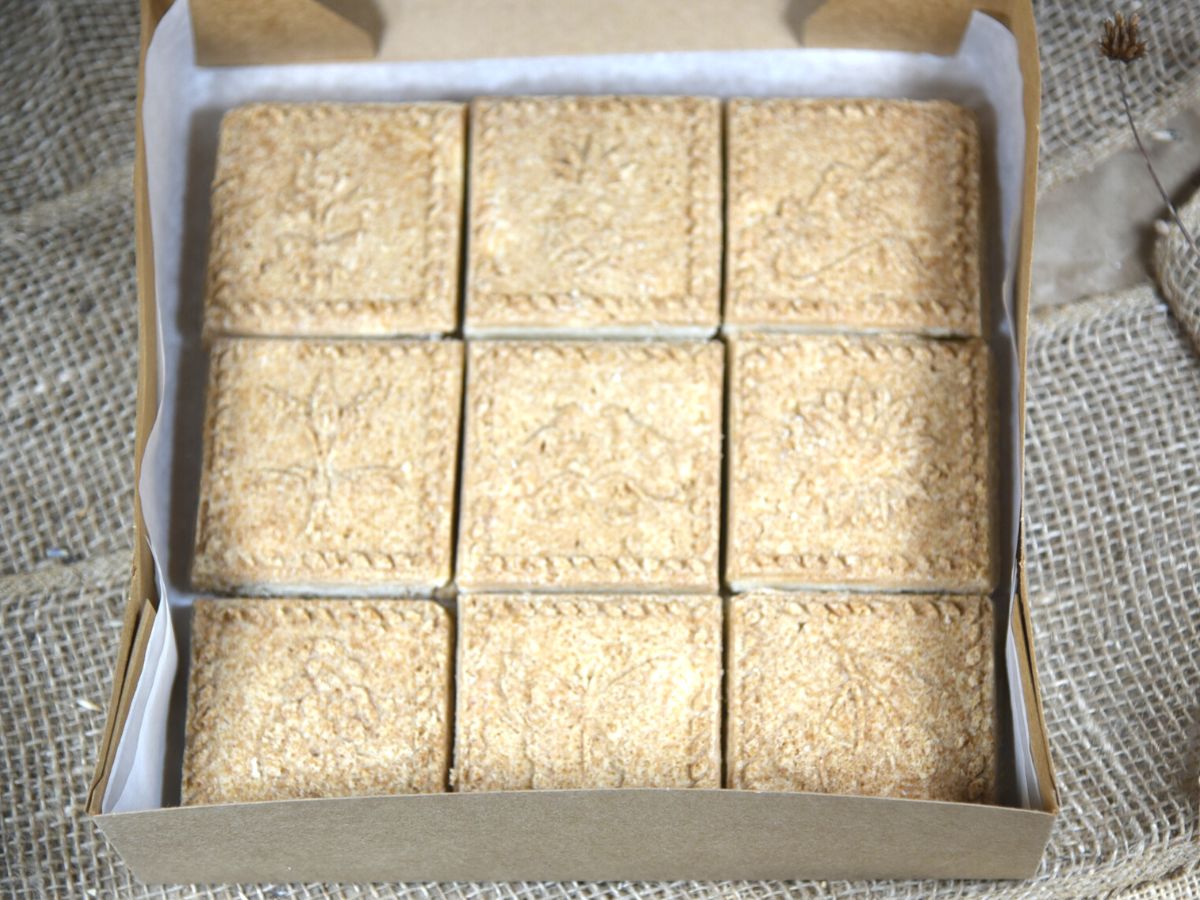 European cookies - Shortbread Square - VEGAN - Gluten Free Friendly