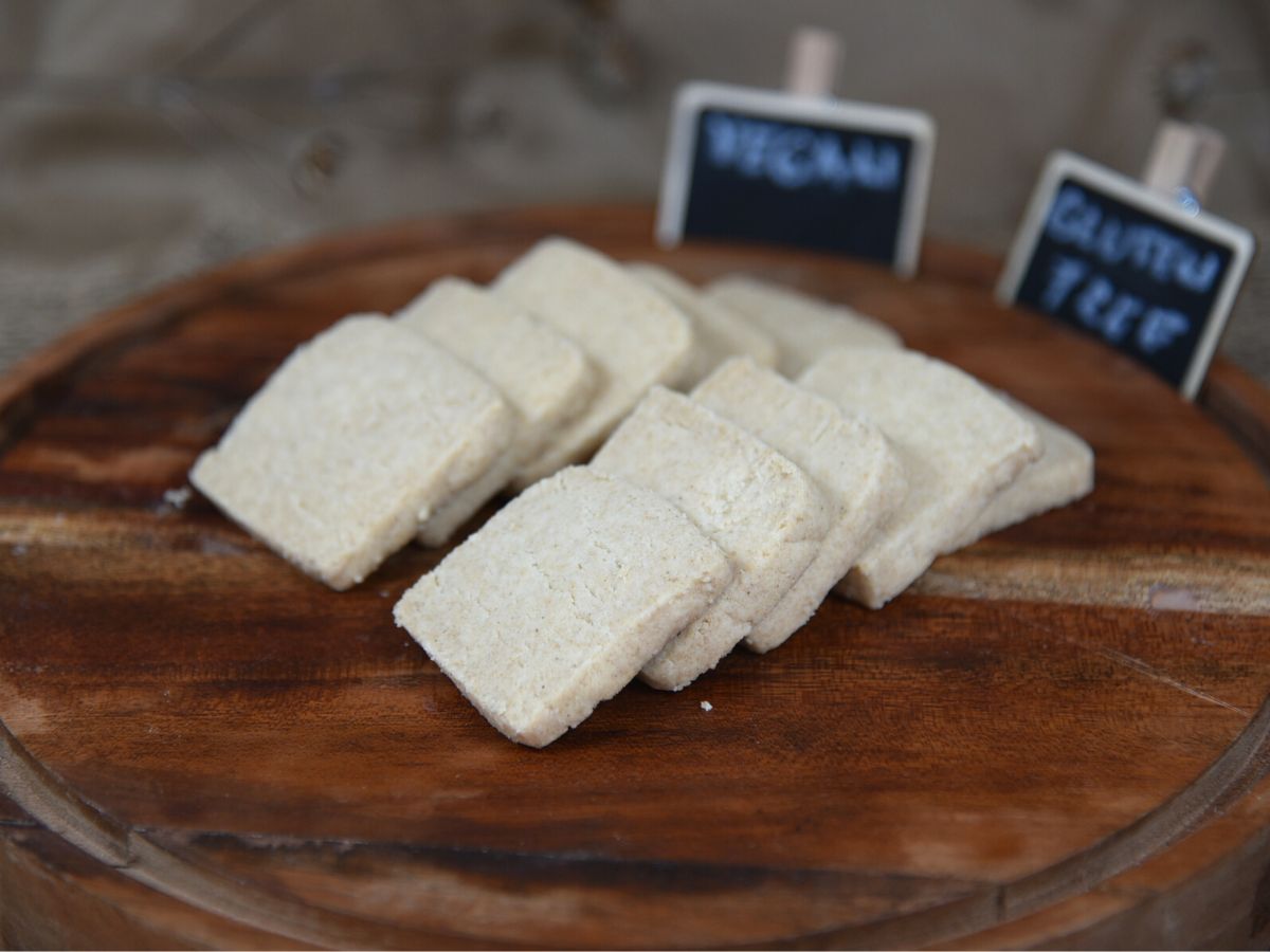 European cookies - Shortbread - VEGAN - Gluten Free Friendly