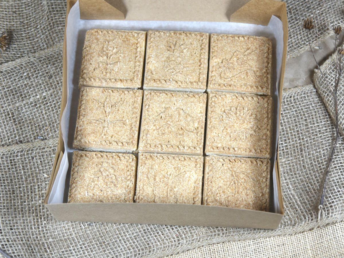 European cookies - Shortbread Square - VEGAN - Gluten Free Friendly