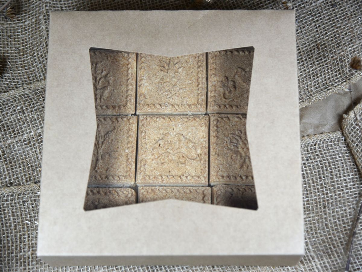 European cookies - Shortbread Square - VEGAN - Gluten Free Friendly