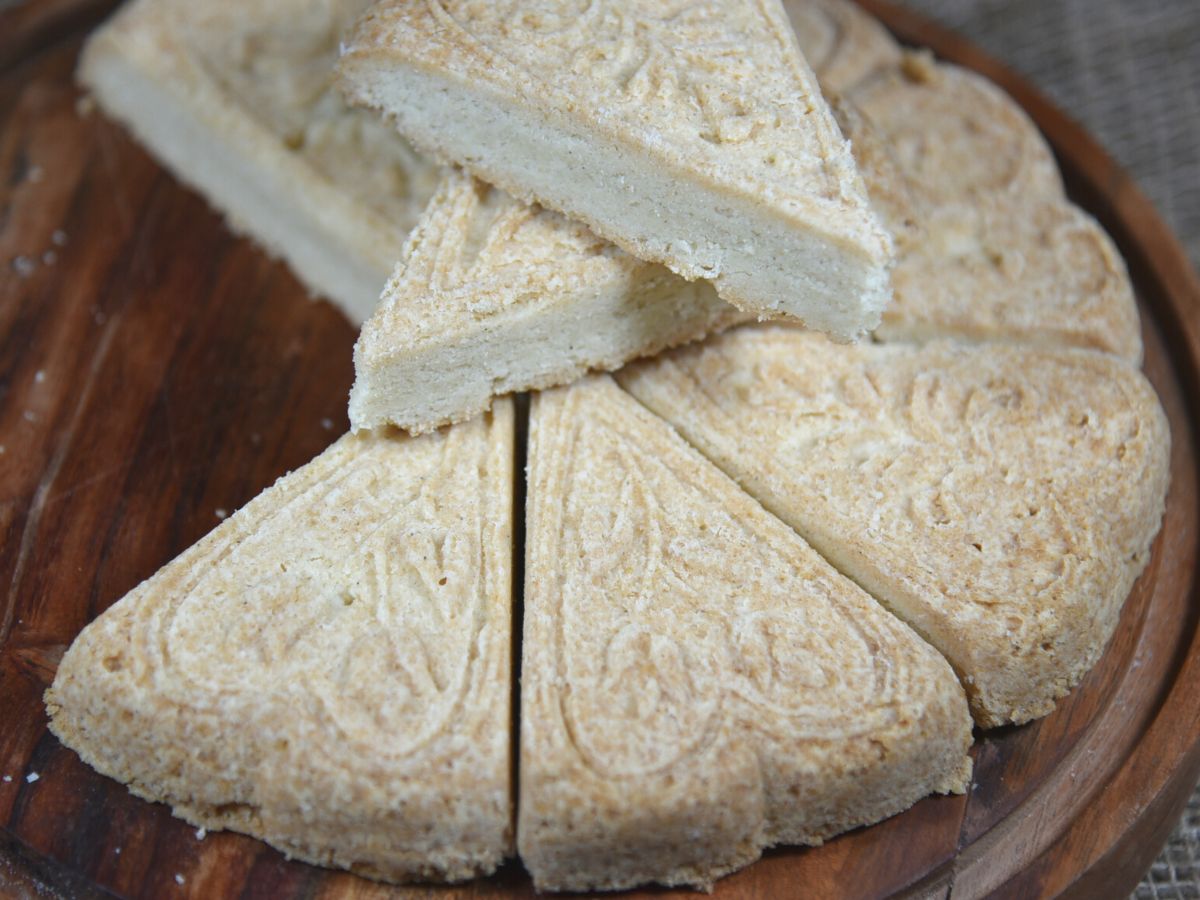 European cookies - Shortbread Circle - VEGAN - Gluten Free Friendly