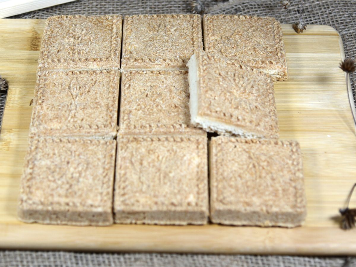European cookies - Shortbread Square - VEGAN - Gluten Free Friendly