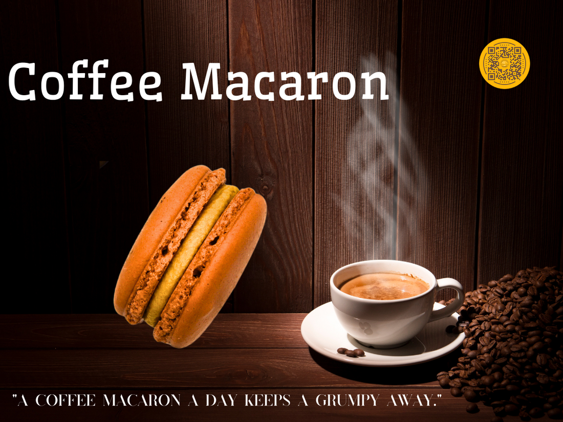 Coffee macaron