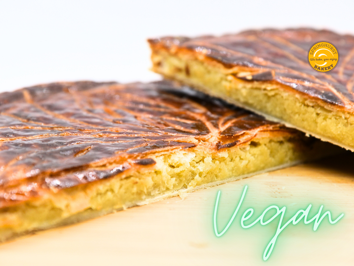 King Cake  100% VEGAN  - Galette des Rois - French King Cake