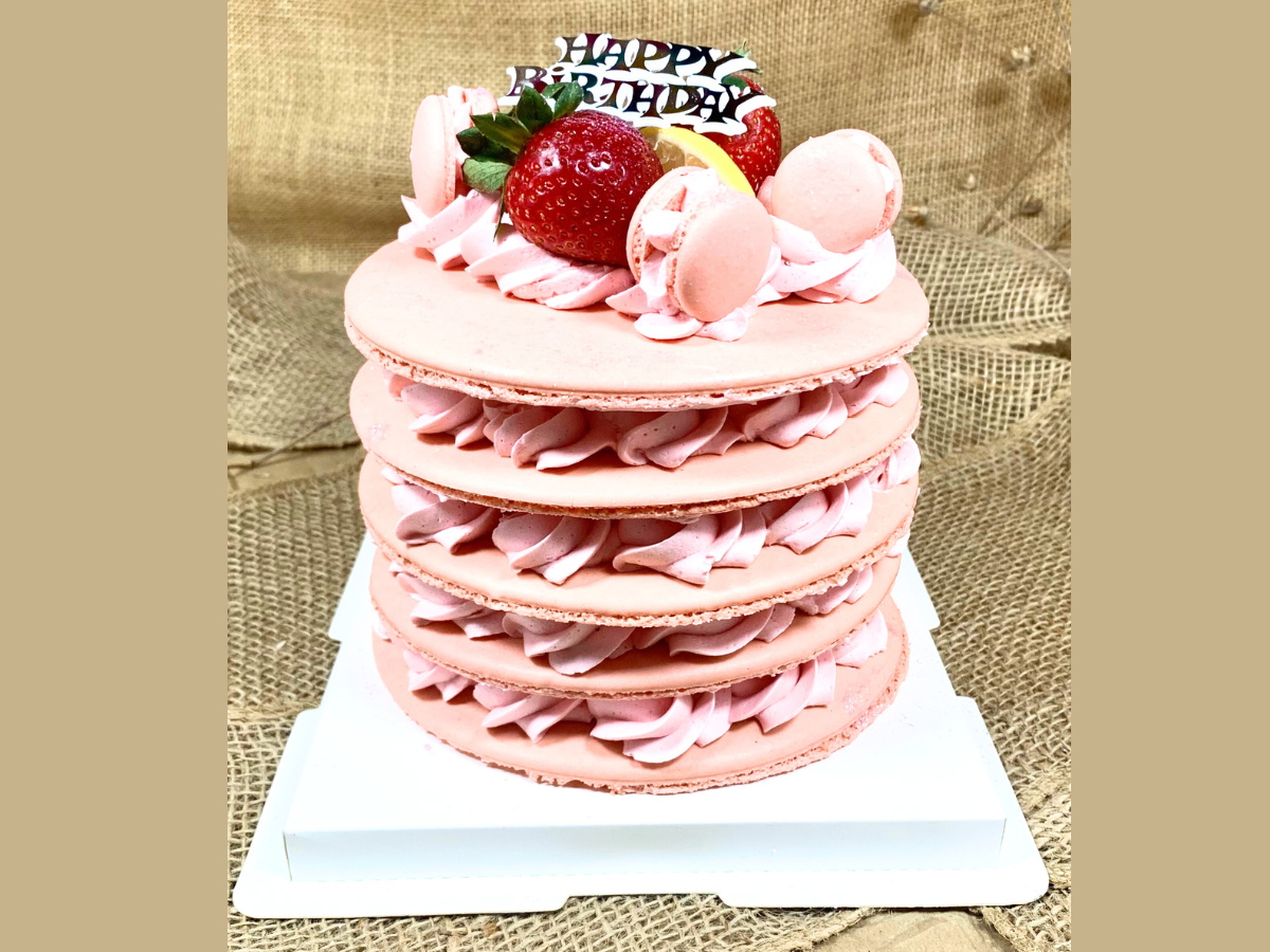 Macaron Cake