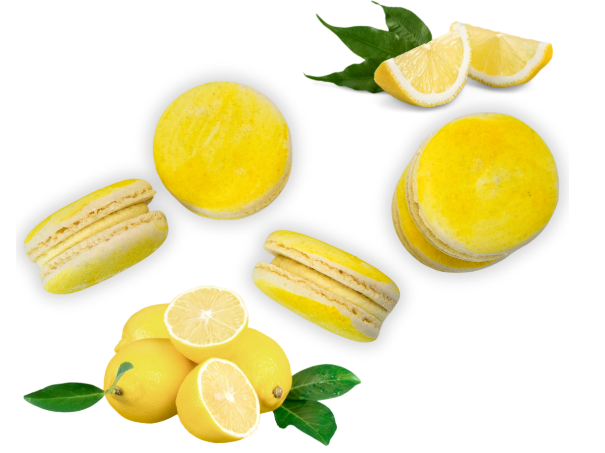 Vegan Lemon Macaron