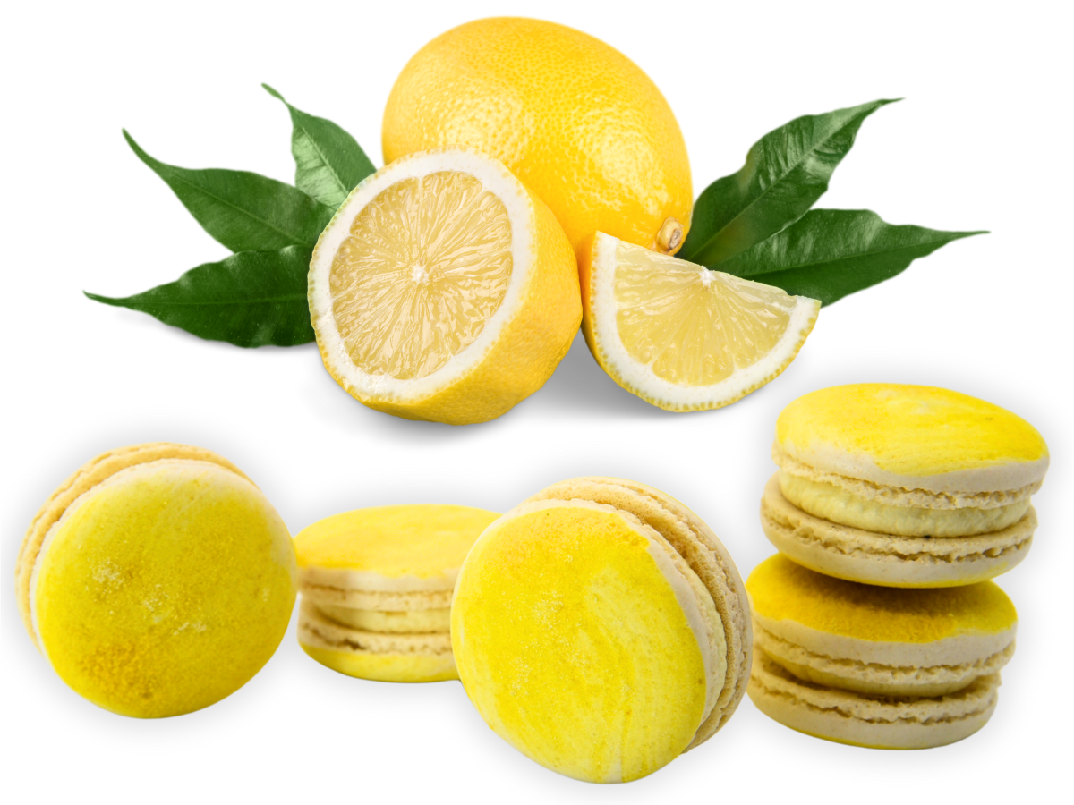 Vegan Lemon Macaron