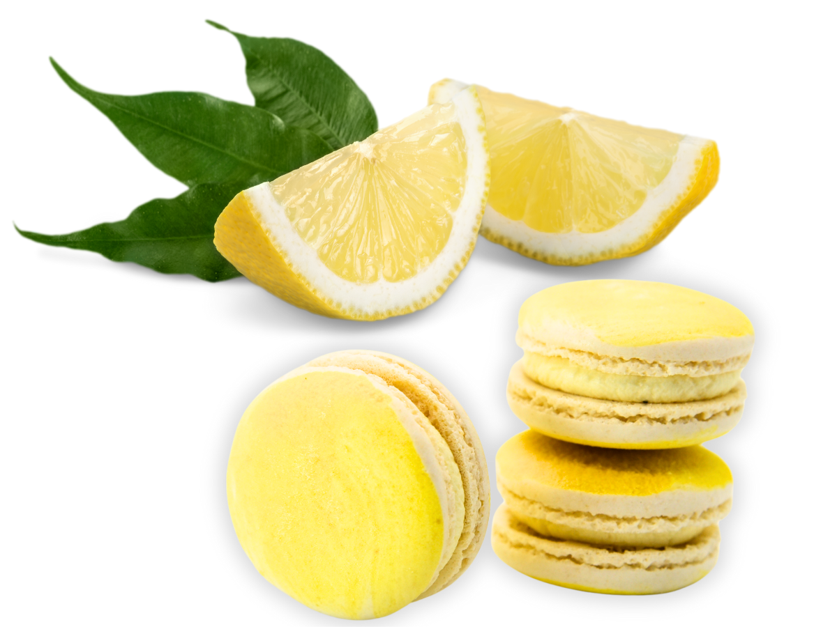 Vegan Lemon Macaron