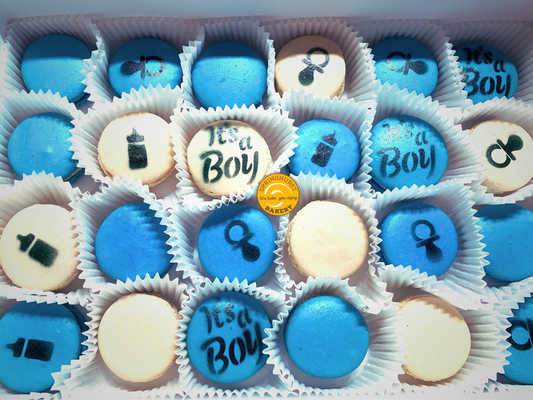 BABY  Macarons BOX  24  pcs.